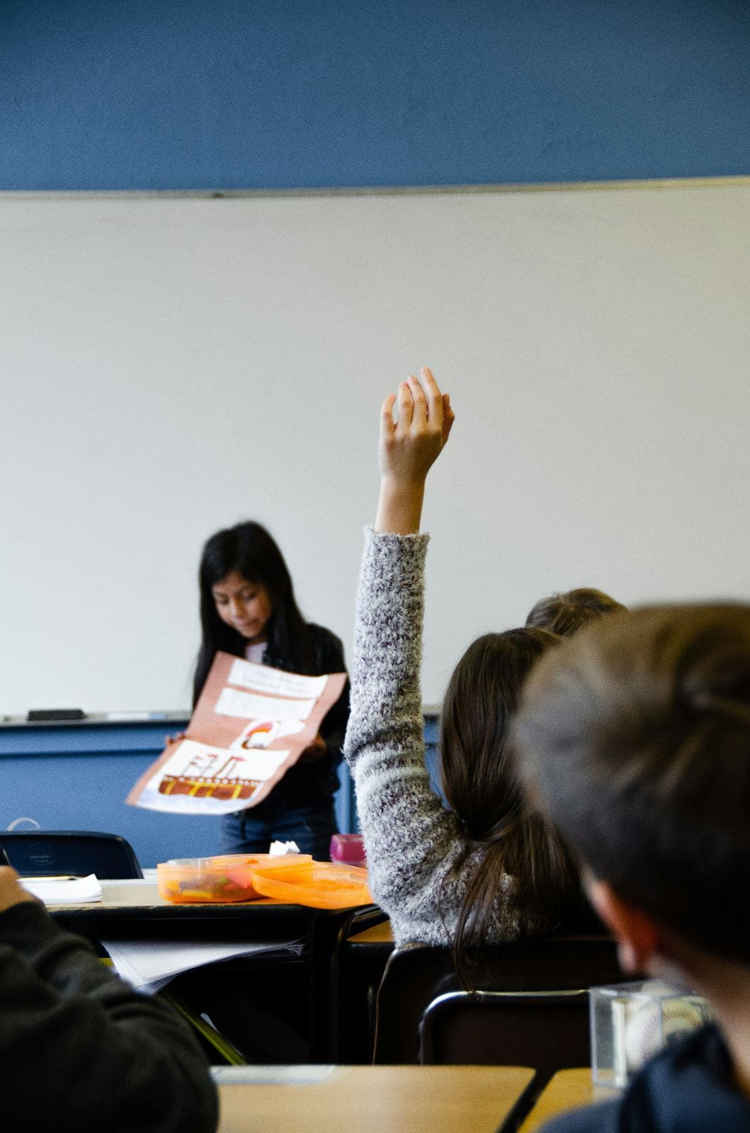 Students in a classroom